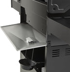 4 Burner Gas Grill Cast Iron Griddle Grill Combo, BBQ Propane Grills with Side Burner 50000BTU Heavy Duty Barbucue Grill With Cover, Black