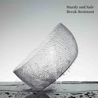 Qxbekmor 130 oz Acrylic Salad Bowls, 9.5" Serving Bowls for Fruits, Popcorn, Chips, Dips, Condiments, Break-Resistant Set of 2, Clear Circular