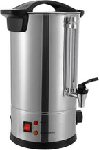 Coffee Urn, 50 Cup Coffee Percolator Commercial Coffee Maker, 8L Stainless Steel Coffee Maker Hot Water Beverage Dispenser Electric Coffee Urn For Catering, Wedding, Party
