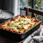 3-Pack Turkey Roasting Pans for Ovens Cake Roaster Pan Set Deep Lasagna Baking Pan,17/15/13Inch Spotted Enamel Steel Vessel Used for Dinners Cooking Safe Easy to Clean Bakeware Merry Christmas Gift