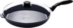 Swiss Diamond Frying Pans Nonstick with Lid, Features Nonstick Diamond Coated Aluminum Skillets and Oven Safe Frying Pans with Lids, Cover Included, 12.5 Inch