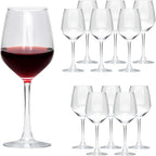 Wine Glasses Set of 12,12oz Red Wine Glasses,for Red or White Wine, High-end Banquet, Party, Bar, Wedding, Gift (12 pcs)