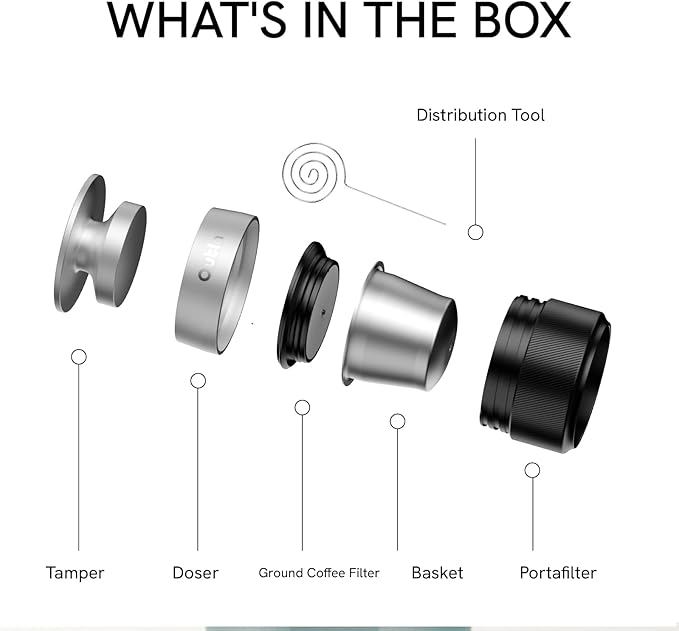 OutIn Nano Complete set Portable Espresso Machine with Double Shot Accessorries