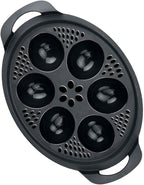 Nonstick Microwave Eggs Poacher Insert 6 Cup Eggs Cooker for Air Fryers Oven and Cooking Machines Baking Accessories