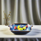 Ceramics Au Gratin baking Dishes Set of 4, Baking Tray Bake ware, 10.2 oz Ramekins, for Pie Pan, Appetizer, Tart, Dessert, Quiche, Oven Small dish, individual dishes, Square 7.8 Inch