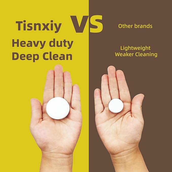 Coffee Maker Cleaner & Descaler Tablets - 24 Count - Compatible with Deep Cleaning and Descaling for All Coffee Makers - XL Tablets-Removes Limescale-Deep Cleans