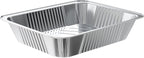 Bluetable Aluminum Foil Pans 9x13 Half Size Bulk [100 Case Pack] Heavy Duty Disposable Foil Pans - Chafing Dish Pan Baking Pan - Steam Table Pans, 9 x 13 Aluminum Trays for Serving Food [100 Pack]