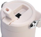 Stanley IceFlow Flip Straw 2.0 Water Bottle 16 oz | Built-In Straw with Larger Opening | Lightweight and Leak Resistant | Insulated Stainless Steel | BPA-Free | Rose Quartz