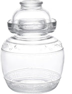 1.5L Pickle Jar Fermentation Jar, Fermentation Kit with Water Seal, Glass Jar with Lid Canning Jars for Pickles, Kimchi, Sauerkraut, Kombucha, Canning, Fermentation, and Wine Brewing