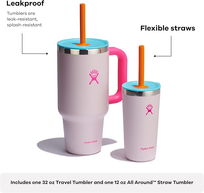 Hydro Flask 40 Oz and 12 Oz Tumbler Sip Set Brightside