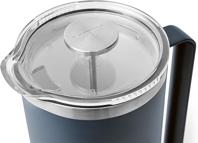 YETI Rambler 64 oz. French Press Coffee Maker, Navy