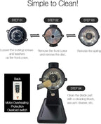 Urbanic 080 Electric Coffee Grinder (110~220v) / flat Titanium burr 60mm / Fine-setable in 100 steps (White) / (Made in Korea)