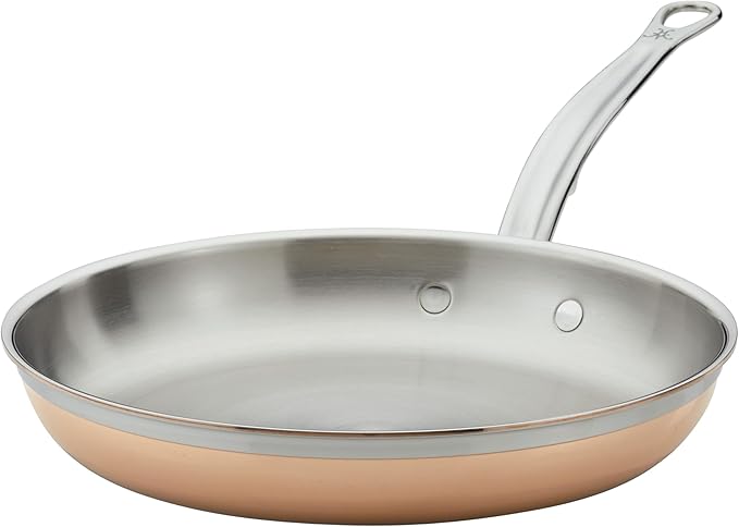 Hestan - CopperBond Collection - 100% Pure Copper Frying Pan, Induction Cooktop Compatible, 11-Inch