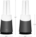 Tribest PB-410GY-A Personal Blender II, Mason Jar Ready Basic Pack Blender, Gray