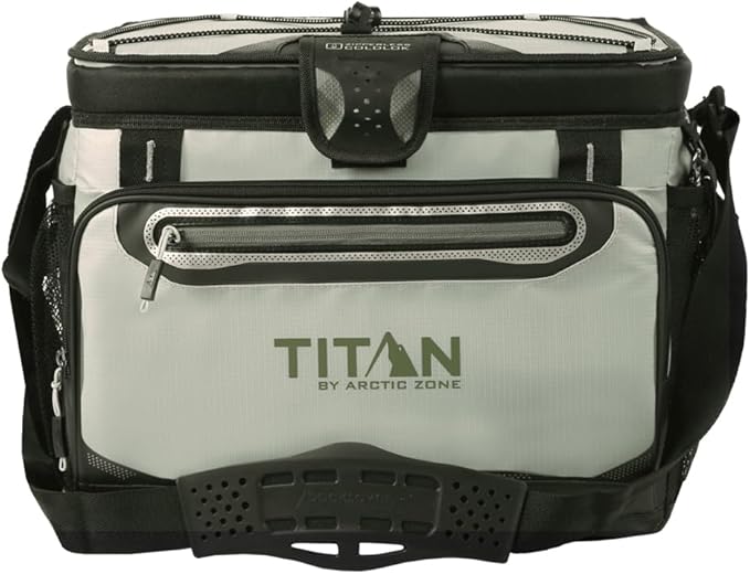 Titan by Arctic Zone 30 Can Zipperless Soft Cooler with HardBody Liner