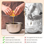 3Pcs Egg Shell Opener, New Egg Tool for Uncooked Eggs, Egg Shell Opener Topper Cutter, Handheld Eggshell Breaker and Egg Separator for Eggs Kitchen Gadgets Egg Cracker Tool ﻿