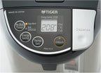 Tiger PDU-A30U-K Electric Hot Water Boiler and Warmer, Stainless Black, 3-Liter