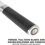 Babish High-Carbon 1.4116 German Steel 8 Inch Full Tang, Forged Carving Kitchen Knife