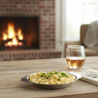 Soro Essentials- 8 oz. Stainless Steel Round Au Gratin Dish Set of 2 - Serving Dish for Individual Serving Casseroles Lasagna and Cobblers Table Serving Dishes Casserole Dishes Individual Gratin Dishes