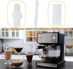 162416-000-000 Silicone Tube (3.54") Replacement Part for Mr Coffee BVMC-ECMP1000 BVMCECMP1000RB Espresso Maker (3-Pack)