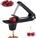 Cherry Pitter Tool Pit Remover, Olive Pitter Tool, Cherry Seed Remover, Stainless Steel Lock Design Fruit Pitters, Portable Cherries Corer for Making Cherry Jam