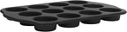 Oster Teston 12 Cup Nonstick Carbon Steel Muffin/Cupcake Baking Pan - Matte Black
