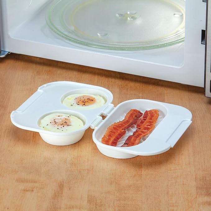 Microwave Egg/Bacon Cooker by Chef's Pride