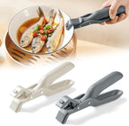 Silicone Non-Slip Heat Insulation Anti-Scald Clip,Multi-Function Anti-Scald Bowl Clip Hot Bowl Dish Plate Gripper Clips,Multi-Purpose Anti-Scald Bowl Holder Clip Tongs Clamp Holder for Kitchen (C Set)