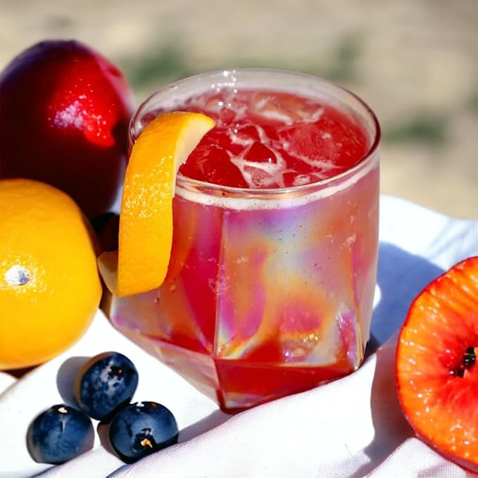 Oojami 48 Pack Diamond Clear Unbreakable Stemless Plastic Glasses 24 9oz Stemless Champagne Flutes & 24 12oz Cups BPA-Free, Disposable, Shatterproof Drinkware for Weddings, Bars, Events, and Parties