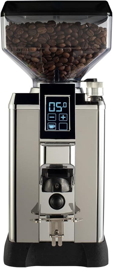 Touch&Match On-Demand Coffee Grinder, Professional Burr Grinder Made in Italy with Touch Screen, Precise Settings for Espresso, Moka, Filter & Americano, Fresh Grinding