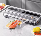 Medium 8X12 Vacuum Food Sealer Bags, Precut, Transparant, Commercial Grade, BPA Free, Heavy Duty, Storage for Meal Meat Vegetables (50 pcs)