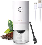 Portable Burr Coffee Grinder Small - Coffee Bean Grinder Electric with Multi Grind Settings for French Press, Cold Brew, Moka Pot, Pour-Over, Espresso Machine