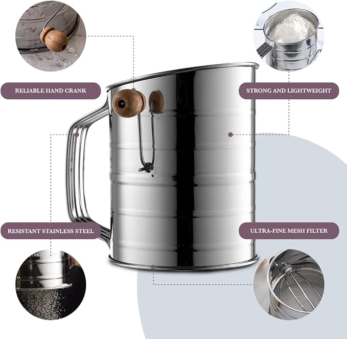 Bellemain Flour Sifter (5 Cup)