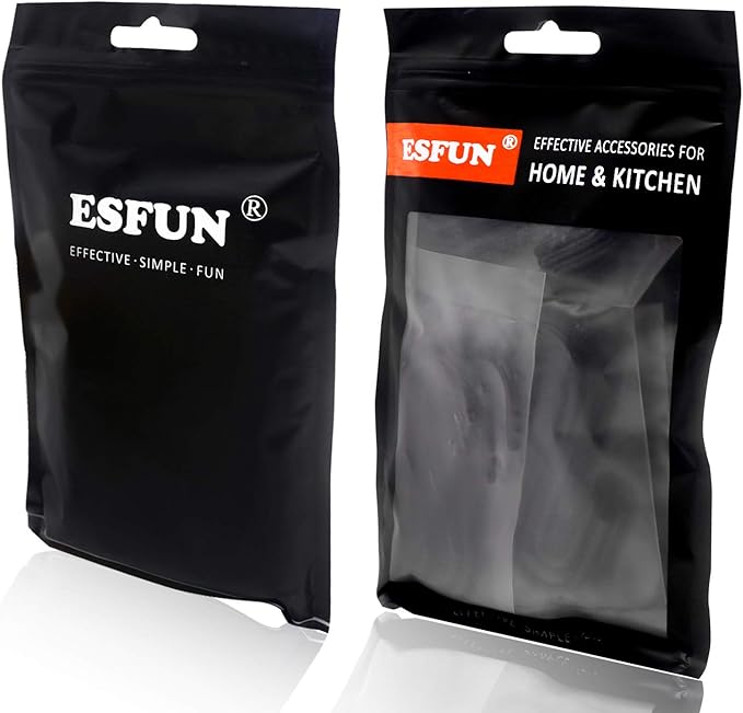 18 Pack ESFUN 4 inch Heavy Duty S Hooks Black Pan Pot Holder Rack Hooks S Shaped Hooks Hangers for Oval Ceiling Pot Rack Hanging Kitchenware Spoons Pans Pots Utensils Clothes Bags Towels Plants