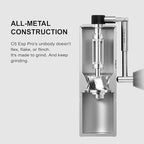 TIMEMORE C5 ESP Pro Manual Coffee Grinder with S2C-042-III Conical Burr, 0.015mm Precision Adjustment, All-Metal Portable Hand Coffee Mill for Espresso/French Press/Pour Over - Black