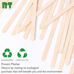RT－Wooden coffee stirrer natural birch can be used for tea hot drinks and cold drinks the stirrer sticks 5.5"inch 1000 sticks packaging