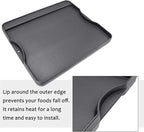 Utheer Reversible Grill Griddle for All Camp Chef 14" & 16" Stoves Cast Iron Griddle, for Camp Chef Explorer 2-Burner Stove,3-Burner, Single Burner Outdoor Stove, 1 Pack