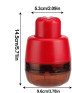 Cherry Pitter Tool, 7 Holes Multi Cherry Pit Remover, 7-in-1 Cherry Seed Remover Quick, Portable Cherry Pitters Tool, Heavy Duty Metal Cherry Core Pitter for Cherries Jam