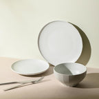 Stone Lain Rio 12-Piece Dinnerware Set Stoneware, Beige