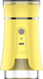 iShred Electric Herb and Spices Grinder with Fast Charging with Auto or Manual Mode, Yellow