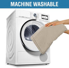 H.VERSAILTEX Linen Textured Table Cloths 60 x 84 Inch Premium Solid Tablecloth Spill-Proof Waterproof Table Cover for Dining Buffet Feature Extra Soft and Thick Fabric Wrinkle Free, Taupe