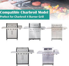Full-Size Griddle Inserts for Charbroil Commercial Tru Infrared, Flat Top Plate for Charbroil 463276016, 466242715, 466242815, 463257520 463436215 463439915 Grills, Replace for G533-0009-W1 Grates