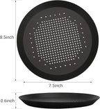 Beasea Pizza Pan 8.5 Inch, Perforated Pizza Pan with Holes, Aluminum Alloy Round Vented Pizza Pans Heavy Duty Pizza Crisper Pan Pizza Baking Tray Bakeware for Home Restaurant Kitchen Air Fryer