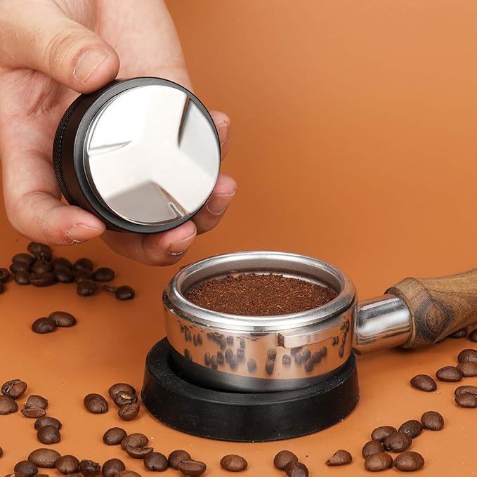 53mm Coffee Distributor, Espresso Distribution Tool, Coffee Leveler Compatible with Breville 54mm Portafilter- Professional Espresso Distributor Leveler Tool