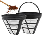 Reusable Coffee Filter Basket, 2 Pack cone Coffee Maker Filter #4 Replacement Coffee Filter Compatible with Ninja CFP301 CFP201 Coffee Accessories