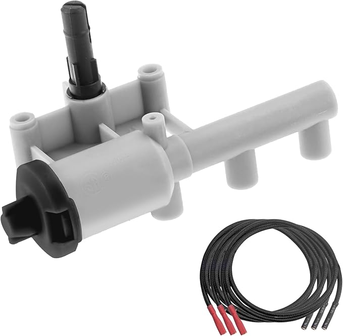 3 Outlet Rotary Piezo Ignitor Spark Generator Replacement Parts with 3 Wires, Piezo Ignitor Kit for Atwood, Suburban, Wedgewood, Dometic, Magic Chef Garystone 3-Burner RV Range Stove Oven