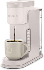 Keurig K-Express Single Serve Coffee Maker – Strong Brew Option, 42oz Reservoir, Sleek Design for Holiday Hosting & Gifting, Warm Stone