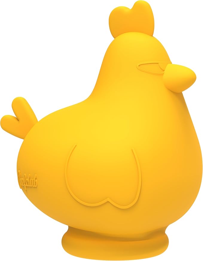 Egg Separator, Chicken Shape, Egg White Separator, Raw Eggs - No Drip, No Mess - Food Grade Silicone, Kitchen Cooking, Kitchen Gadgets Unique Baking Tools (Yellow)