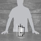 ESPRO - P5 French Press Coffee Maker – Patented Double Microfilter for Sludge and Grit Free Coffee – Made in Taiwan, Black, 18 oz