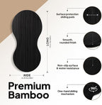 Ibyx Elegant Sliding Tray - Compatible with 5.5 Qt Cuisinart Stand Mixers and Other Heavy Appliances (Natural)